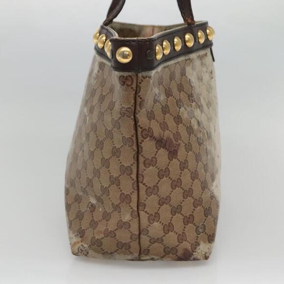 GUCCI GG Crystal Tote Bag Beige - Picture 4 of 16